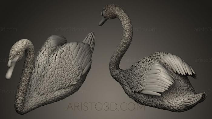 Bird figurines (STKB_0074) 3D model for CNC machine